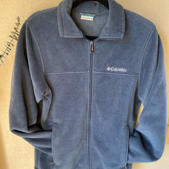 Columbia Other - 4/$20 Columbia Navy Fleece Zip-up Jacket S